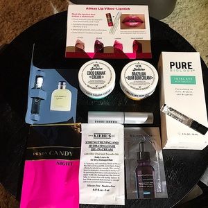 Sephora Makeup Samples and Pure Biology Eye Cream